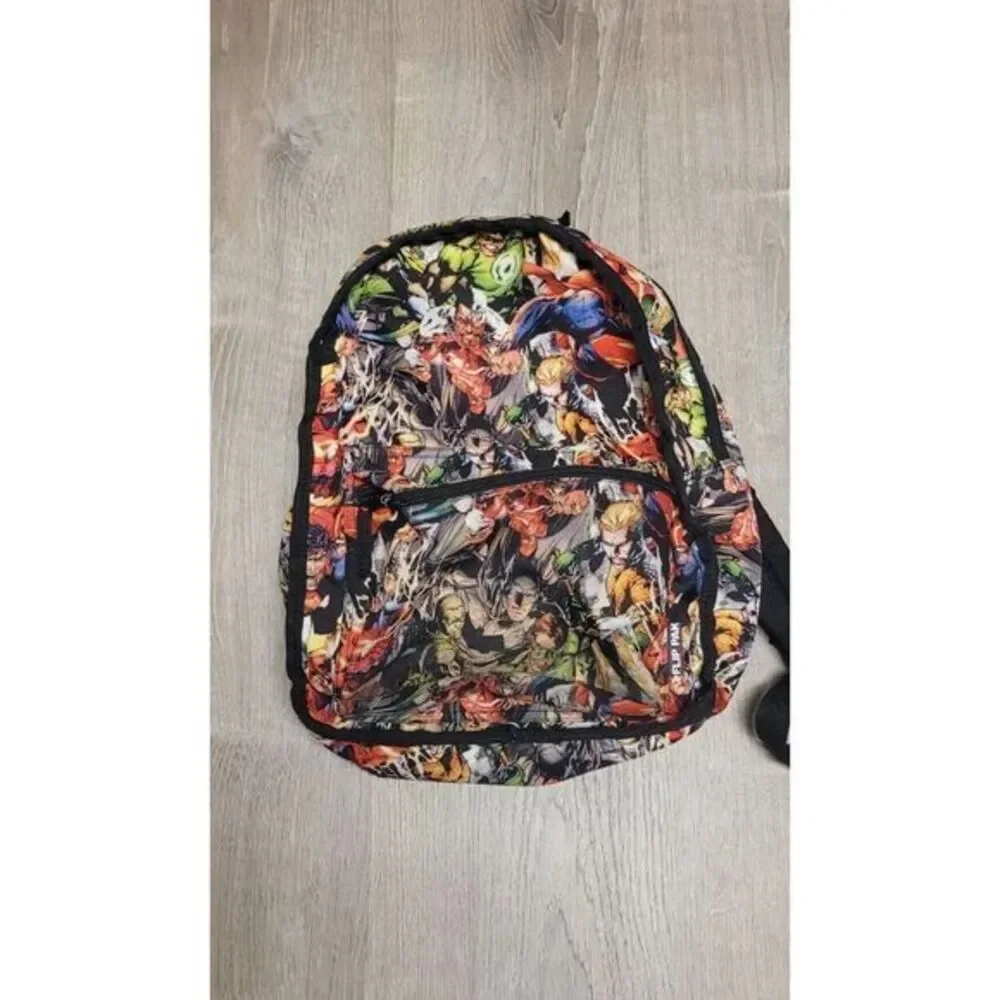 FLIP PAK Justice League/Batman‎ Reversible Backpack
